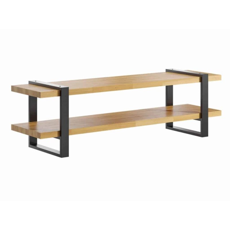 میز تلویزیون مدل چوب قطر ۴cm و فلز MEDIA TABLE