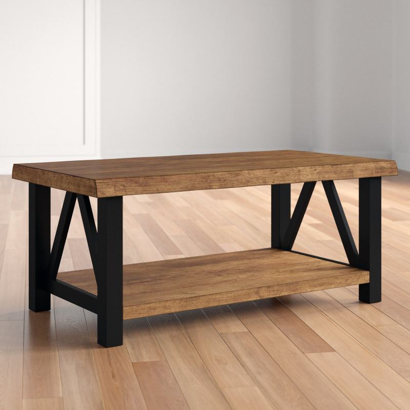 میز جلومبلی مدل KA22 (چوبی آهنی،آهن و چوب،چوب و آهن،آهنی چوبی،روستیک)