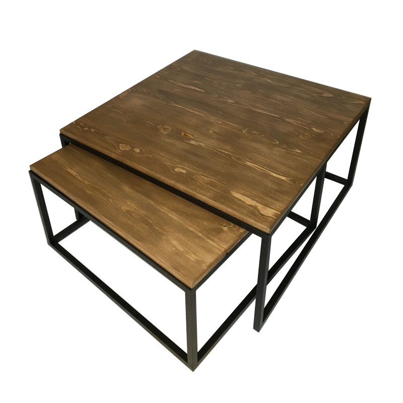 میز جلومبلی مدل b8020 مجموعه 2عددی (چوبی آهنی،آهن و چوب،چوب و آهن،آهنی چوبی،روستیک)