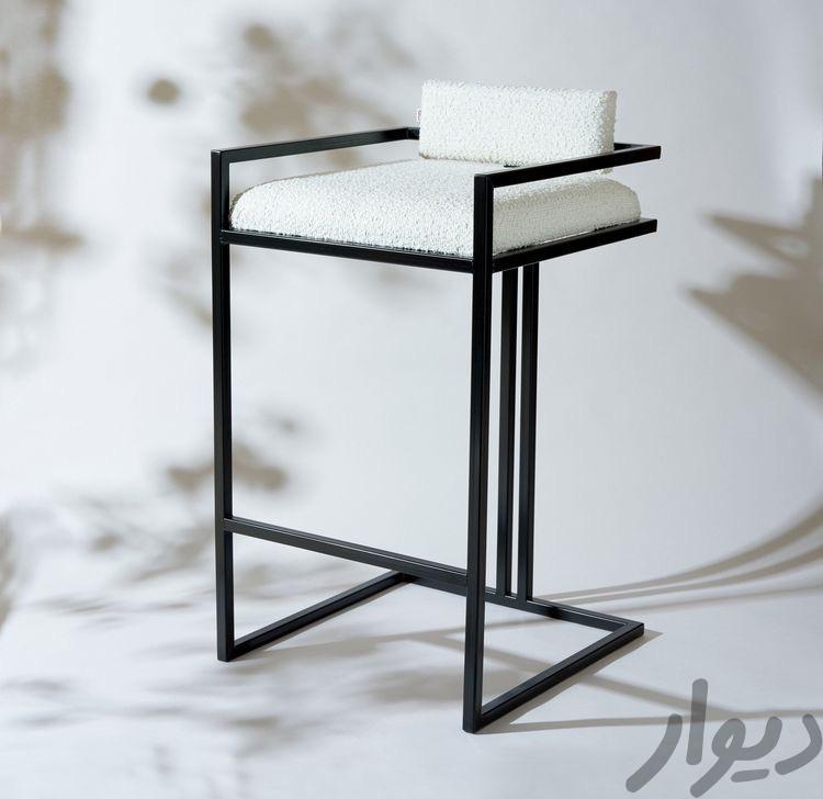 صندلی وینتیج-مینیمال-صندلی کانتر مدل CH224 (چوبی آهنی،آهن و چوب؛چوب و آهن،روستیک)