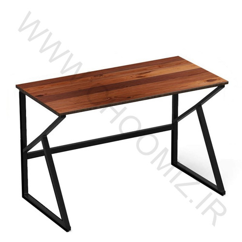 میز تحریر مینیمال کیوود (چوب و آهن،آهنی چوبی) مدل key22