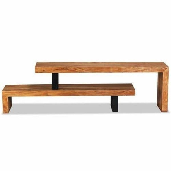 میز تلویزیون مدل KL23 (چوبی آهنی،آهن و چوب،چوب و آهن،آهنی چوبی،روستیک)