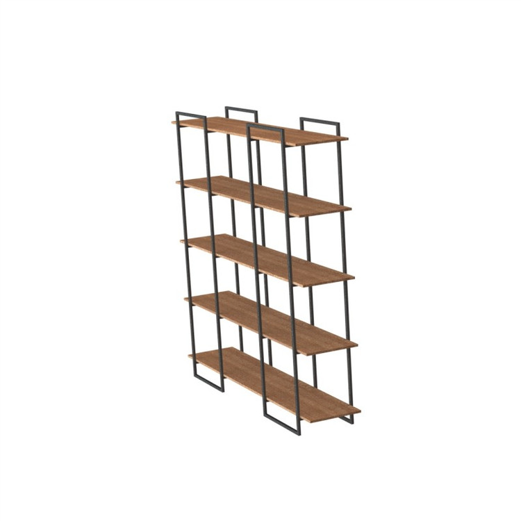 کتابخانه مدل LB125 (چوبی آهنی،آهن و چوب،چوب و آهن،آهنی چوبی،روستیک)