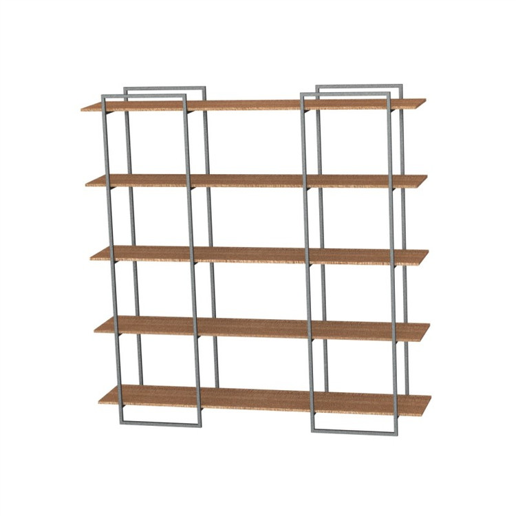 کتابخانه مدل LB125 (چوبی آهنی،آهن و چوب،چوب و آهن،آهنی چوبی،روستیک)