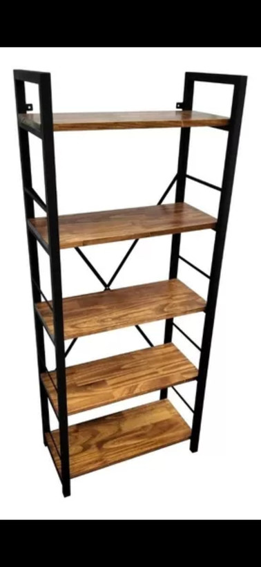 کتابخانه ۵ طبقه(چوبی آهنی،آهن و چوب،چوب و آهن،آهنی چوبی،روستیک)