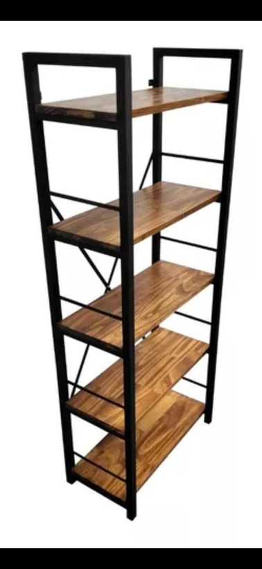 کتابخانه ۵ طبقه(چوبی آهنی،آهن و چوب،چوب و آهن،آهنی چوبی،روستیک)